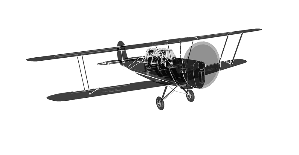 Simulateur avion sport conduite Mobsim